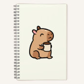 Cuaderno Cuadriculado Capybara met Mok Grid Notitieboek (Voorkant)