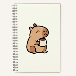 Cuaderno Cuadriculado Capybara met Mok Grid Notitieboek