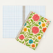 Cuaderno Cuadriculado Coquette Floral Grid Notitieboek (Binnen)