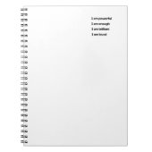 Cuaderno de amor propio notitieboek (Voorkant)