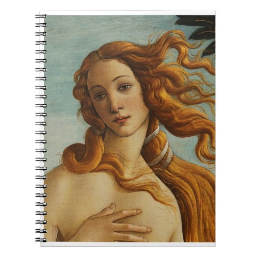 Cuaderno de El nacimiento de Venus de Sandro Notitieboek (Voorkant)