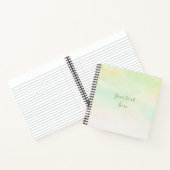 Cuaderno de espiral acuarela tonos suaves notitieboek (Binnen)