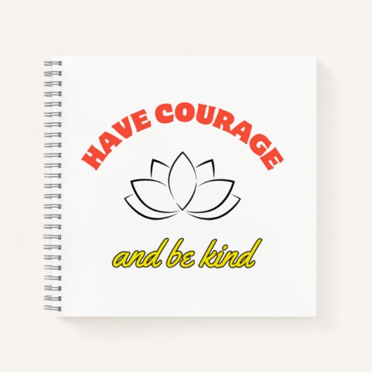 Cuaderno de espiral de 21,6 cm x 21,6 cm notitieboek (Voorkant)