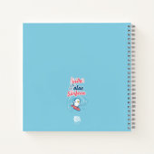 Cuaderno de espiral│La vida y las olas se surfean Notitieboek (Achterkant)