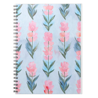 Cuaderno de fotografía floral de tulipanes notitieboek