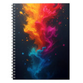 Cuaderno de fuego multicolor  notitieboek (Voorkant)