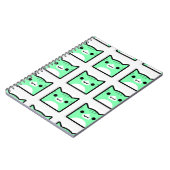 Cuaderno de Geometry Dash Gato Notitieboek (Linkerzijde)