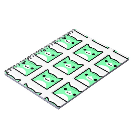 Cuaderno de Geometry Dash Gato Notitieboek (Linkerzijde)