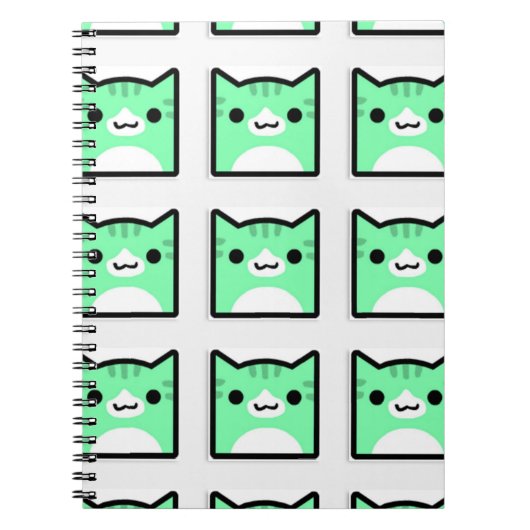 Cuaderno de Geometry Dash Gato Notitieboek (Voorkant)
