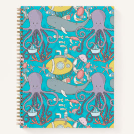 Cuaderno de lujo Under the Sea Notitieboek
