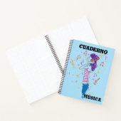 Cuaderno de Música Notitieboek (Binnen)