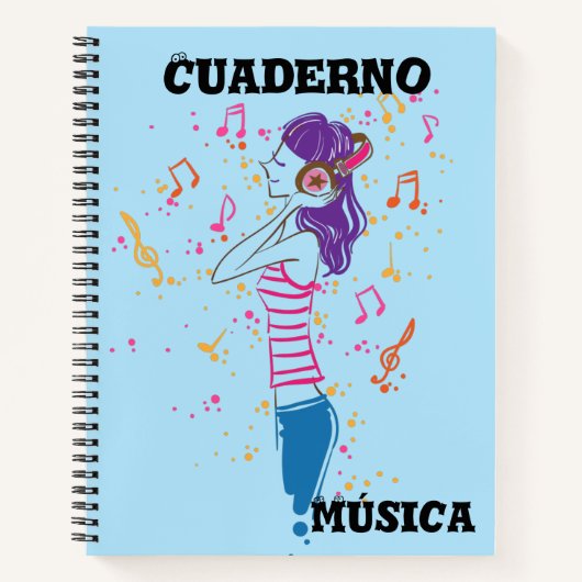 Cuaderno de Música Notitieboek (Voorkant)