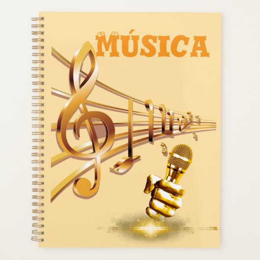 Cuaderno de Música Planner (Voorkant)