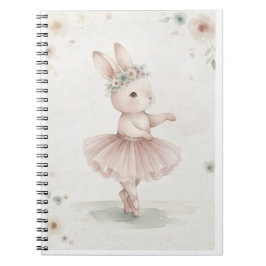 Cuaderno de notas estético de conejita para niñas notitieboek