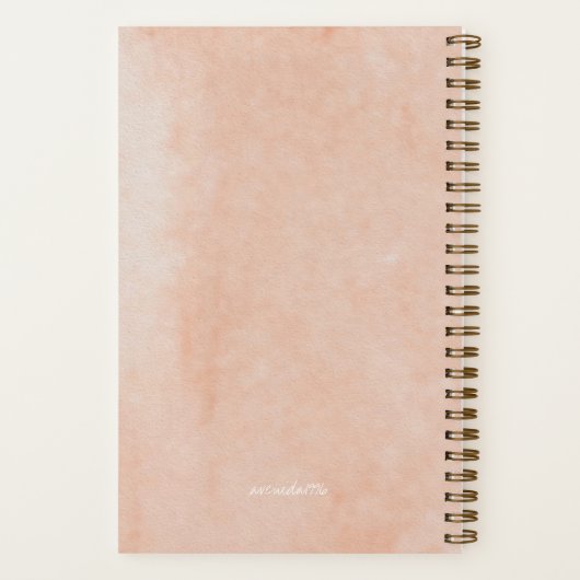 Cuaderno de notas  notitieboek (Achterkant)