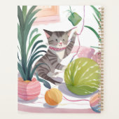 Cuaderno de un lindo gatito planner (Achterkant)