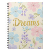 Cuaderno Dreams Floral Pattern Notitieboek (Voorkant)