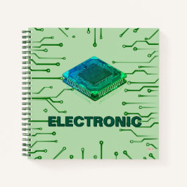 Cuaderno Electronic Chip Green Notitieboek