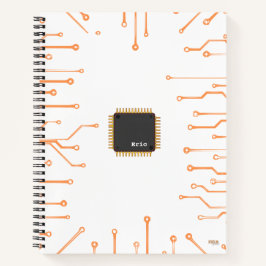 Cuaderno Electronic Chip Orange Notitieboek
