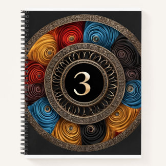 Cuaderno en espiral excelente diseño. notitieboek