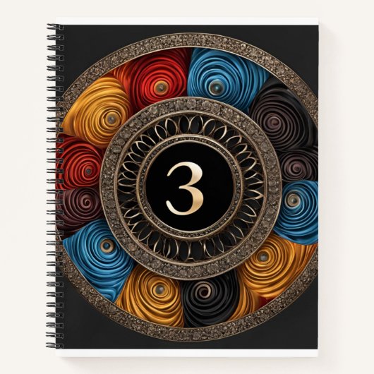Cuaderno en espiral excelente diseño. notitieboek (Voorkant)