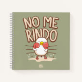 Cuaderno espiral│No me rindo Notitieboek (Voorkant)