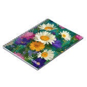 Cuaderno Flores Inspiración Vincent van Gogh Notitieboek (Linkerzijde)