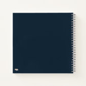 Cuaderno Golden Waves Endless Sky Notitieboek (Achterkant)