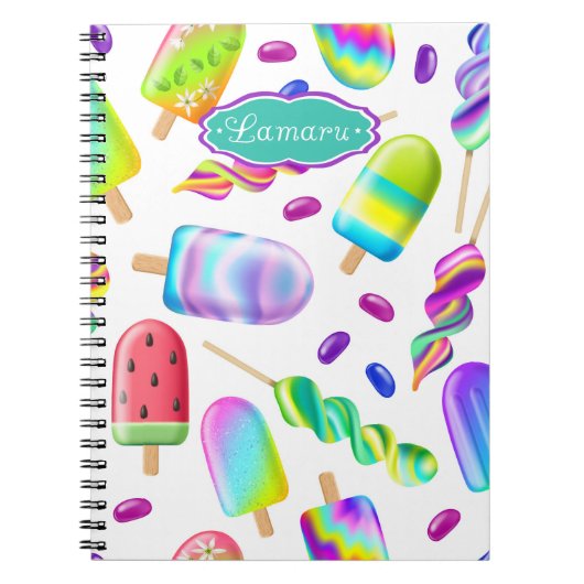 Cuaderno Helados Notitieboek (Voorkant)