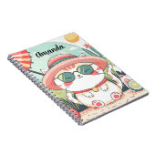 Cuaderno Kawaii Summer Cat Notitieboek (Rechterzijde)