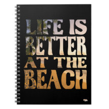 Cuaderno Life is Better at the Beach