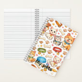 cuaderno masccotas notitieboek (Binnen)