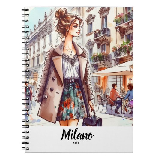 Cuaderno Milano Notitieboek (Voorkant)
