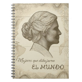 Cuaderno Mujeres que dibujaron el mundo Notitieboek