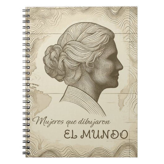 Cuaderno Mujeres que dibujaron el mundo Notitieboek (Voorkant)