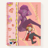 Cuaderno of Serena pokemon Notitieboek (Voorkant)
