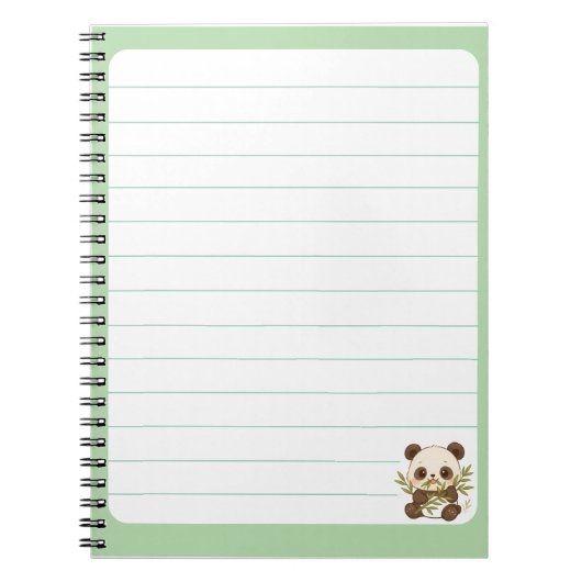 Cuaderno Panda Notitieboek (Voorkant)