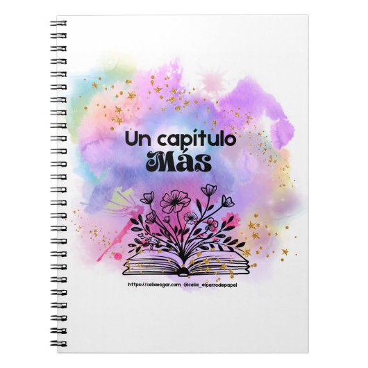 Cuaderno para amantes de la literatura notitieboek (Voorkant)