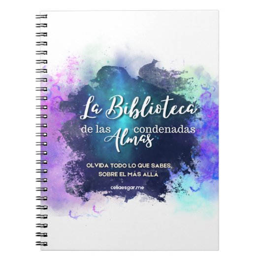 Cuaderno para amantes de la literatura notitieboek (Voorkant)