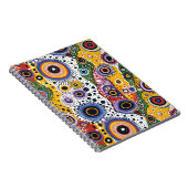 Cuaderno Psicodélico Retro Efecto Caleidoscopio Notitieboek (Rechterzijde)