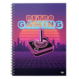 Cuaderno Retro wave Gaming Notitieboek