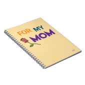 Cuaderno Rose For My Mom Notitieboek (Rechterzijde)
