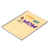 Cuaderno Rose For My Mom Notitieboek (Linkerzijde)