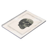 Cuaderno Skull Swirling Patterns Notitieboek (Linkerzijde)