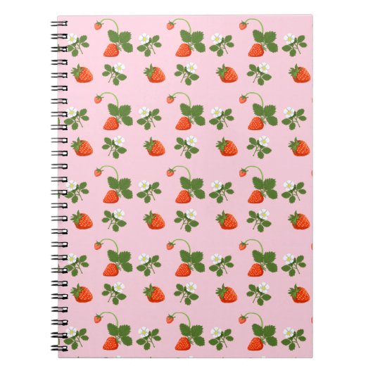 Cuaderno Strawberries Notitieboek (Voorkant)