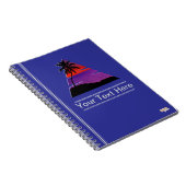 Cuaderno Sunset Beach Palm Notitieboek (Rechterzijde)