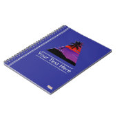 Cuaderno Sunset Beach Palm Notitieboek (Linkerzijde)