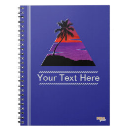 Cuaderno Sunset Beach Palm Notitieboek