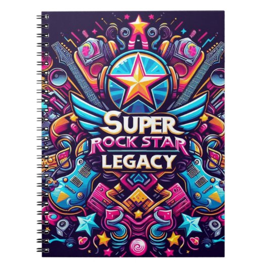 Cuaderno Super Star. Notitieboek (Voorkant)