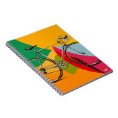 Cuaderno Vintage Racing Bicycle Notitieboek (Rechterzijde)